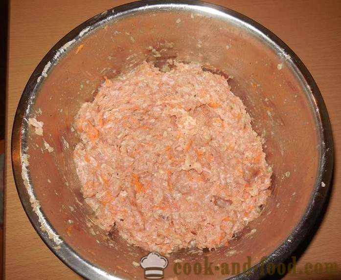 Grechanik with minced meat in multivarka - how to cook a turkey Grechanik steamed, step by step recipe photos.