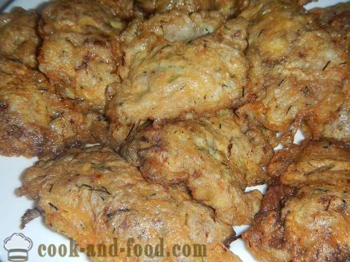 Chops chicken liver - how to cook the chops from the liver