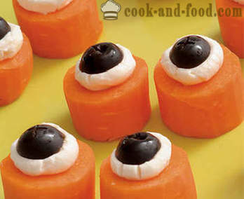 A simple snack on Halloween: 