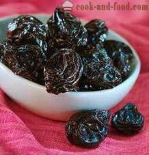 Sweet cake with prunes - very quick, tasty and tender