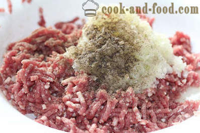 How to make stuffing for burgers, casseroles and other dishes of minced meat, minced meat, video