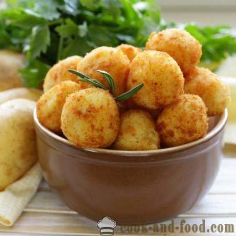 Balls of mashed potatoes - recipe