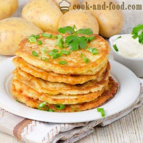 Belorussian cuisine: pancakes made from potatoes - video recipes at home