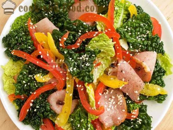 Recipes from savoy cabbage with bacon - video recipes at home