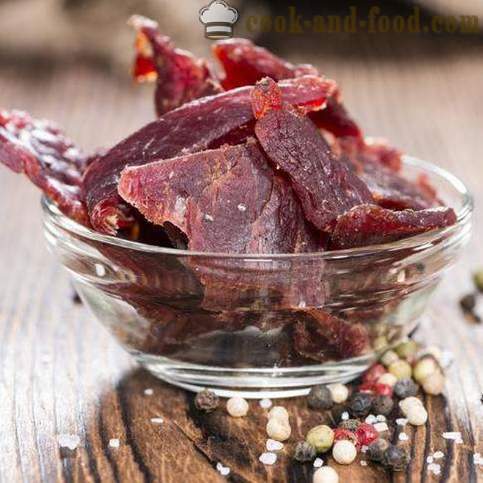 How to cook a tasty jerky - video recipes at home