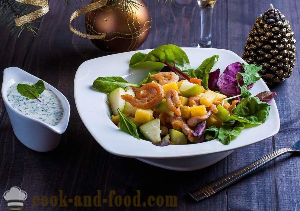 5 new trendy salads for the New Year - video recipes at home