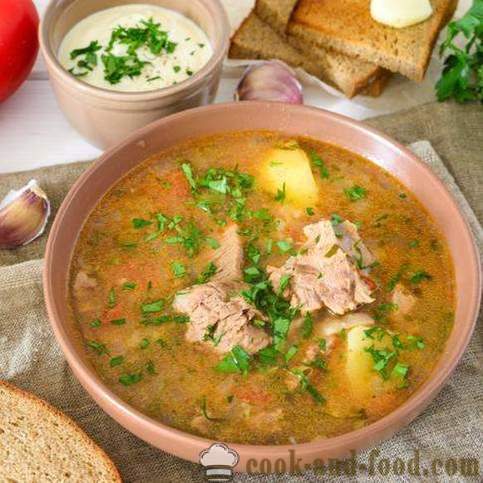 Recipe for soup Kharcho at home