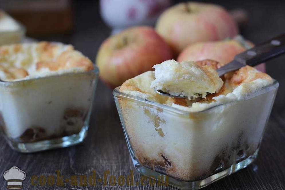 Recipe cottage cheese and apple casserole