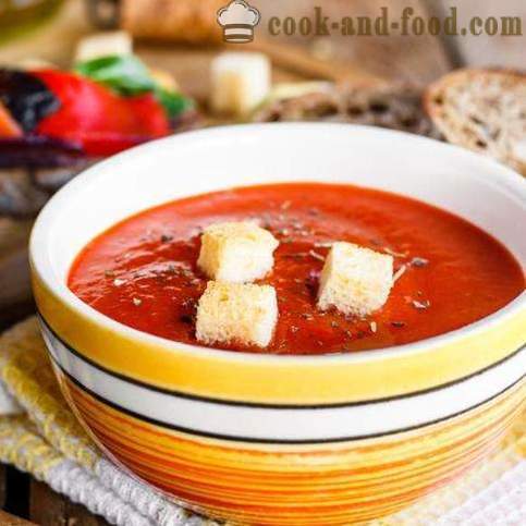 Cooking tomato miracle: tomato soup - video recipes at home