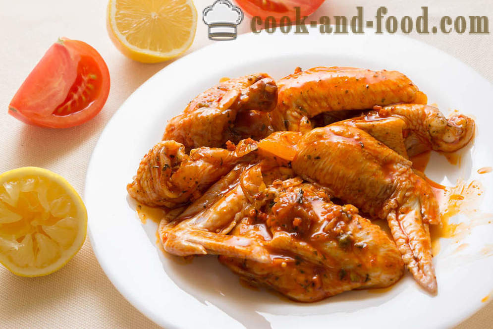 How delicious to cook dishes from turkey wings