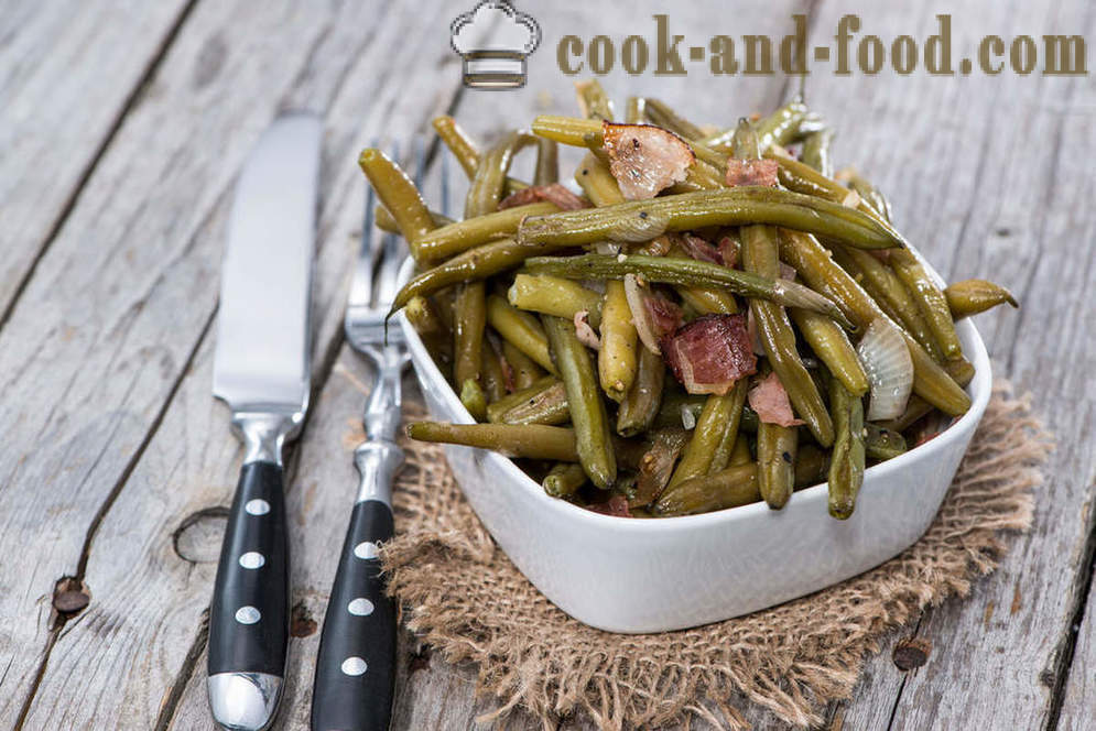 Green beans: three recipes of delicious dishes - video recipes at home