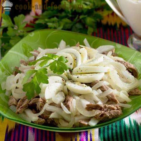 Uzbek cuisine: Salad 
