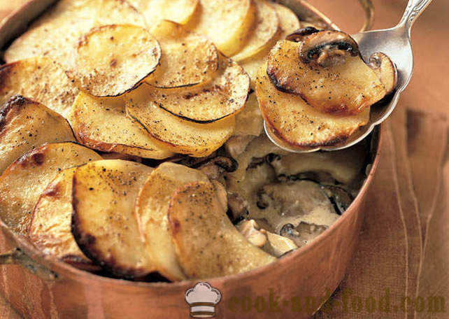 Mushroom gratin and pickled mushrooms from Ivlev and carob - video recipes at home