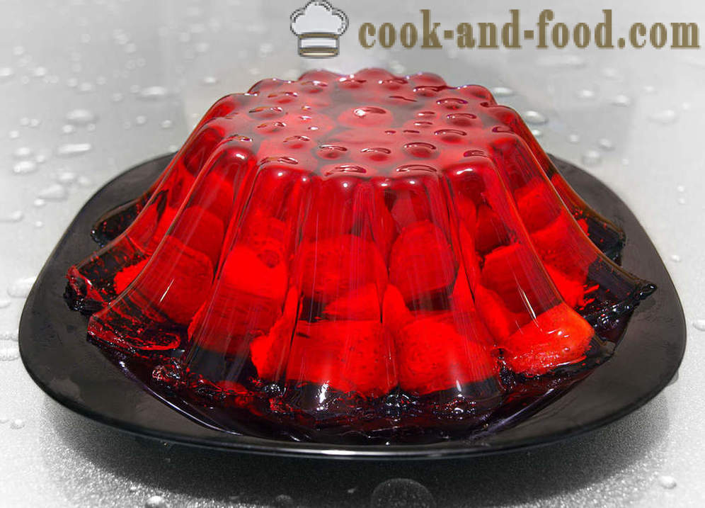 Recipes jelly dessert - video recipes at home