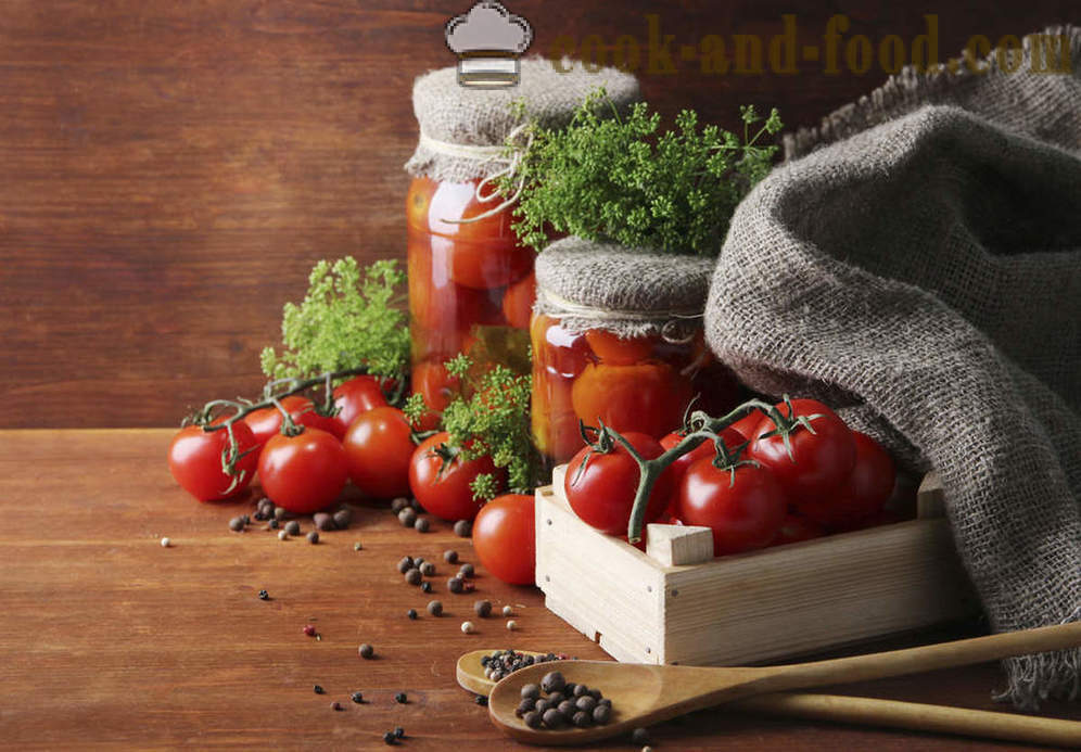 Tomatoes for the winter: 5 recipes domestic preparations - video recipes at home