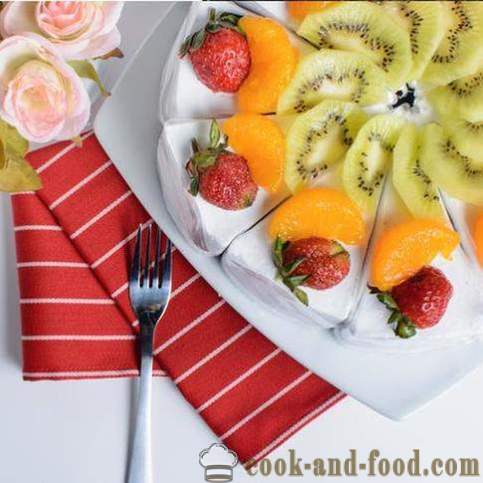 Fruit decorations for cakes - video recipes at home