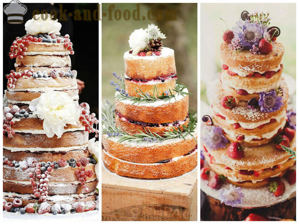 Choose the most fashionable wedding cake - video recipes at home