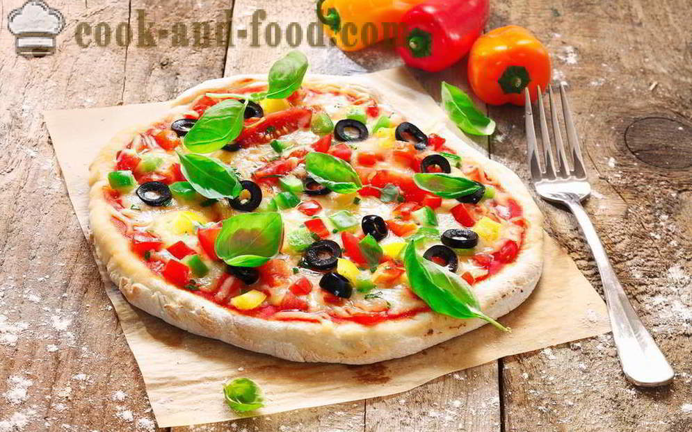 Dough recipe and pizza sauce by Jamie Oliver
