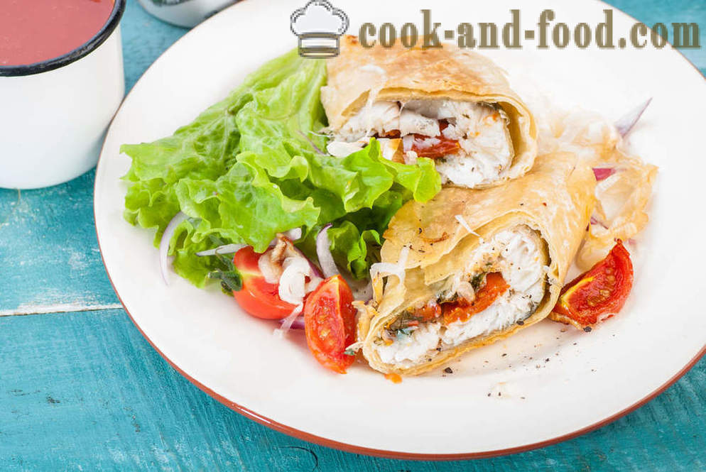 Pita bread stuffed with 5 delicious recipes - video recipes at home