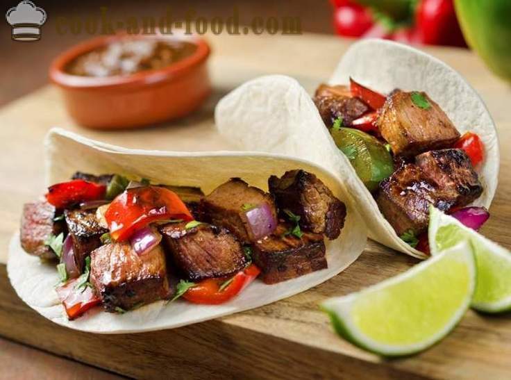 Mexican food: wrap my taco! - video recipes at home