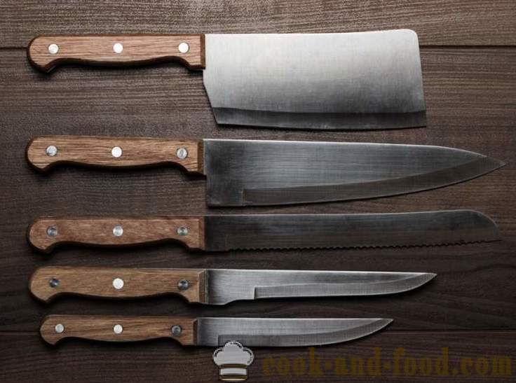 Knives: what are they? - video recipes at home