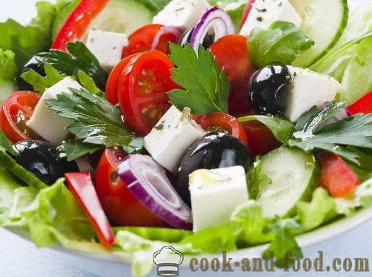 70 recipes Simple and delicious salads with photos
