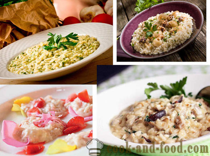 7 recipes for risotto - video recipes at home