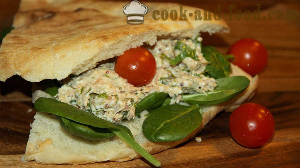 Lazy dinner for two: tuna salad - video recipes at home