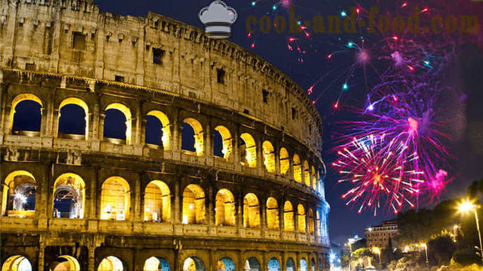 New Year in the Eternal City - video recipes at home